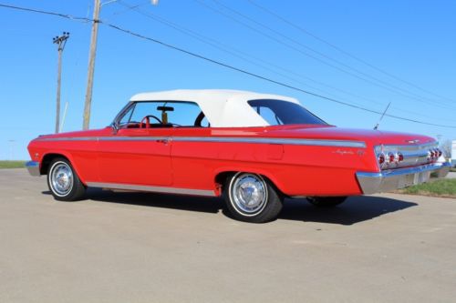Find used 1962 Chevrolet Impala Super Sport 409/409 Convertible fully ...