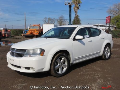 2008 dodge avenger r/t awd sedan 3.5l 6-speed a/t cold a/c bluetooth dvd aux