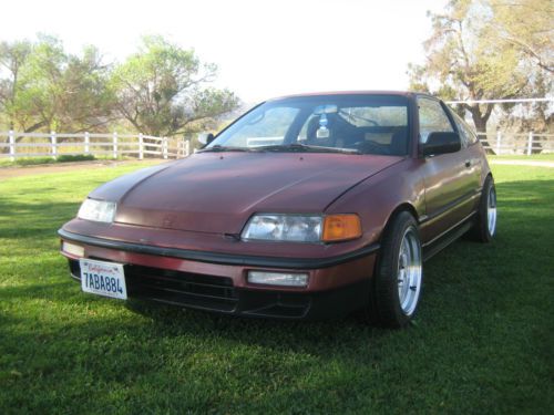 1991 honda crx base coupe 2-door 1.5l