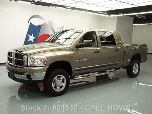 2007 dodge ram 1500 mega cab 4x4 hemi one owner 47k mi texas direct auto