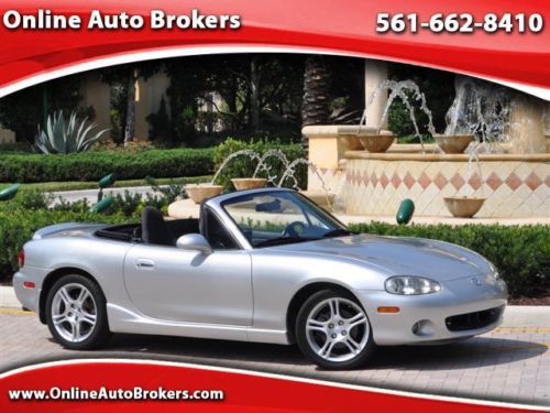 No reserve 2004 mazda mx 5 miata, automatic convertible, 100% carfax florida car