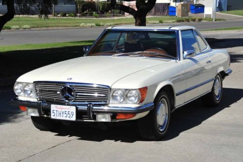 Original 1973 mercedes 450sl 2dr convertible/hardtop 4.5/auto fuel injected ac