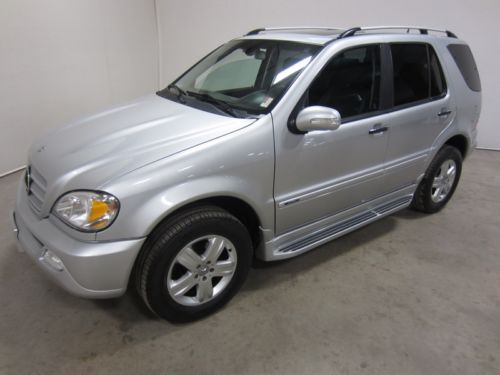 2005 mercedes ml350 sunroof leather awd 3.5l v6 80pics