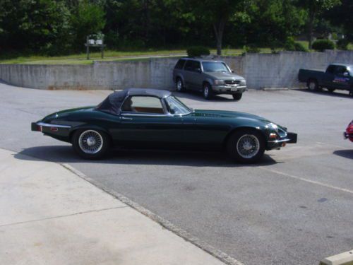 1974 jaguar e-type series iii v-12 roadster