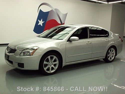 2007 nissan maxima se sunroof spoiler alloy wheels 31k texas direct auto