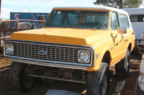 1971 chevrolet blazer base sport utility 2-door 5.7l