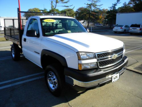 2007 chevrolet 2500hd flatbed/landscaper truck in va.