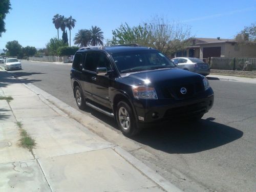 2009 nissan armada se sport utility 4-door 5.6l , 4x4 , rev camara , smart key