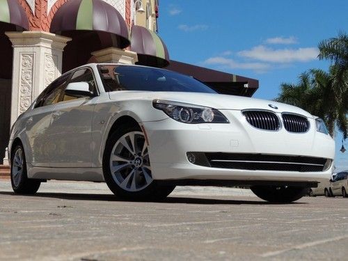 Florida garage kept 535 twin turbo premium package sedan navigation heated seats