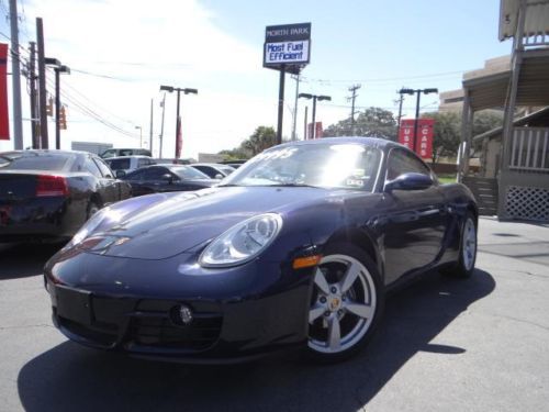 2008 porsche cayman cobalt blue 5 speed manual heated leather