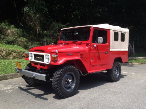 1981 toyota land cruiser fj43 soft top