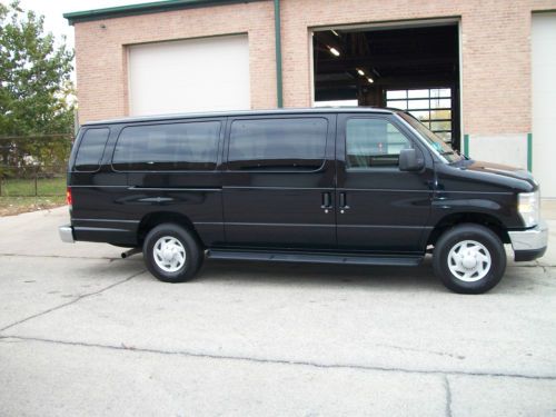 2009 ford e-350 super duty xlt extended passenger van 3-door 5.4l