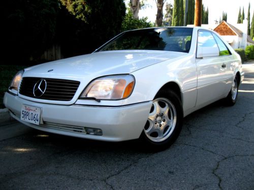 1994 mercedes benz s500 coupe, mint