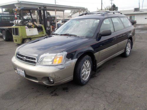 2002 subaru outaback, no reserve