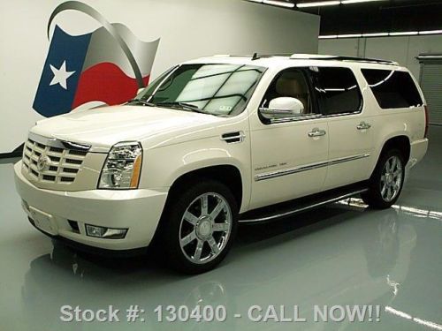 2011 cadillac escalade esv lux sunroof nav dvd 22&#039;s 30k texas direct auto