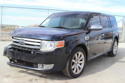 2010 ford flex limited awd damaged salvage loaded priced to sell export welcome!