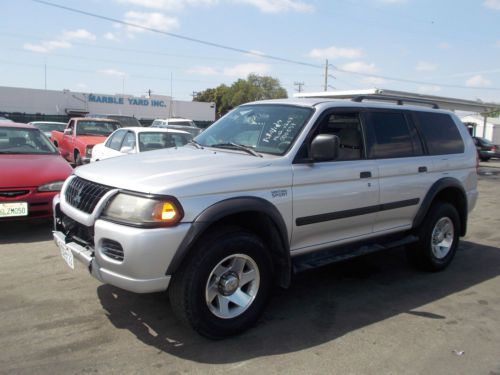 2002 mitsubishi montero, no reserve