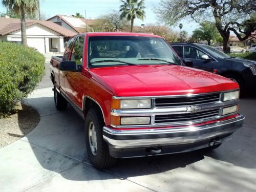 1998 chevrolet k1500 silverado extended cab pickup 3-door 5.0l