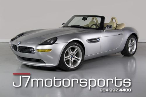 2000 bmw z8, 17k mi, sil/crema, serviced, fl car