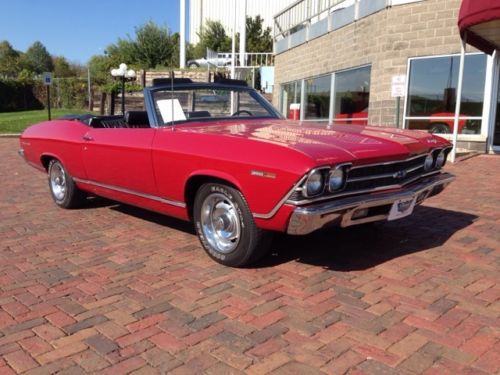 1969 chevelle convertible power malibu automatic buckets console dual exhaust