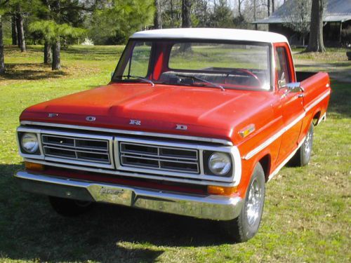 Ford f100 short bed pickup truck 1972