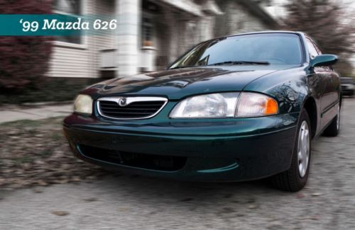 Well-Maintained 1999 Hunter Green Mazda 626 LX Sedan 4-Door 2.0 L, US $4,500.00, image 2