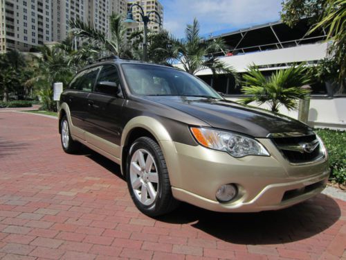 2008 subaru outback 2.5i wagon 4-door 2.5l,desired color combo,florida car