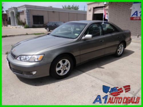 2000 lexus sunroof clear title clean carfax leather auto low miles we finance