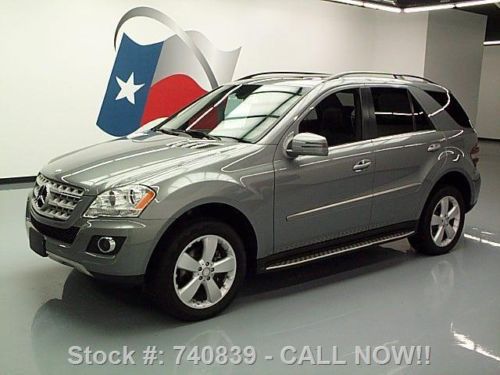 2011 mercedes-benz ml350 4matic/awd sunroof nav dvd 27k texas direct auto