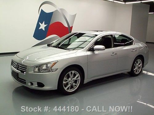 2014 nissan maxima 3.5 s auto sunroof 18&#039;&#039; wheels 2k mi texas direct auto