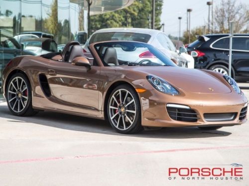 2013 porsche boxster s pdk bose 20 wheels nav premium pkg cognac xenon espresso