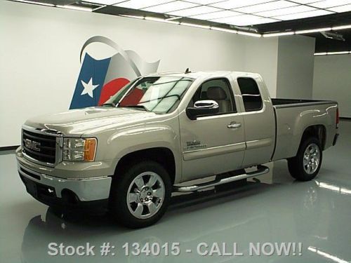 2009 gmc sierra texas ext cab sle 5.3l leather 20&#039;s 58k texas direct auto