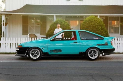 AE86 trueno toyota corolla wide, image 2