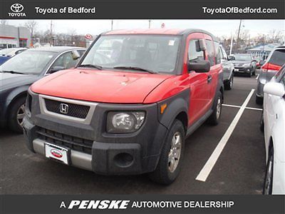 2005 honda element ex manual tran, has some body damage to the right front end