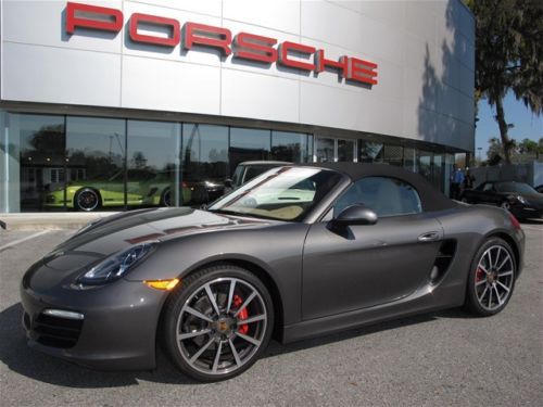 2014 porsche boxster s convertible, 1k miles, automatic. no stories, owners car