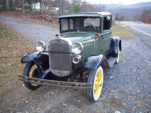 1930 ford model a, coupe, rat rod