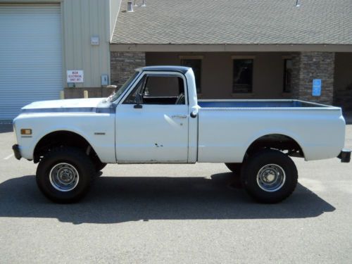 1970 chevrolet c10/k10 4x4 shortbed fleet side truck