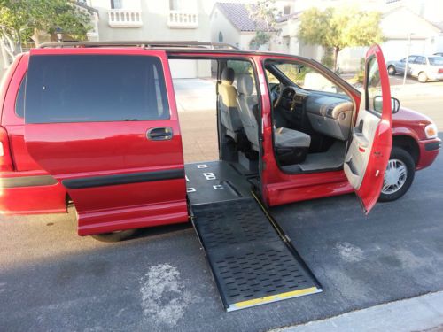 Chevrolet venture  wheelchair van handicap van with low milleage
