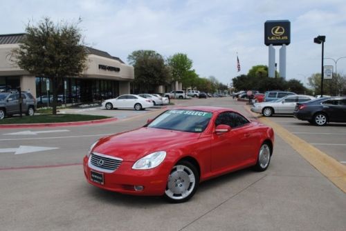 2002 lexus sc430 navigation  heated leather convertible