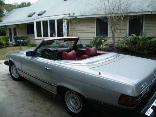 Mercades 450sl 1979 silver 134 miles