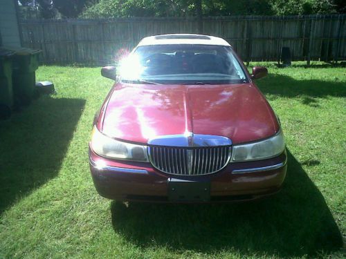 1998 Lincoln Town Car Signature Sedan 4-Door 4.6L NO RESERVE, image 5
