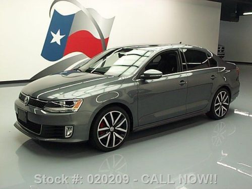 2012 volkswagen jetta gli autobahn 6-spd sunroof 25k mi texas direct auto