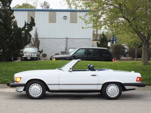 1989 MERCEDES 560SL CONV. - LOOKS/RUNS/DRIVES GREAT!  VERY LOW ORIGINAL MILES!, image 2