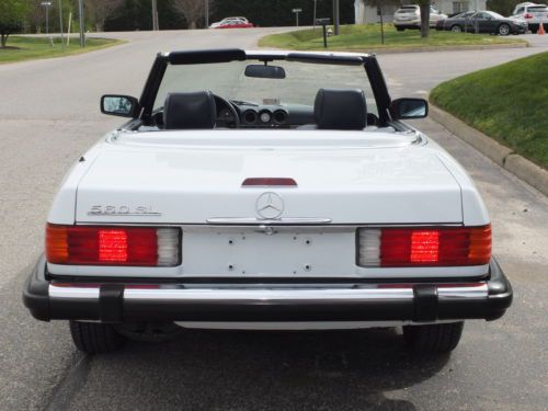 1989 MERCEDES 560SL CONV. - LOOKS/RUNS/DRIVES GREAT!  VERY LOW ORIGINAL MILES!, image 4