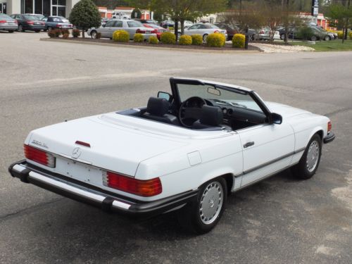 1989 MERCEDES 560SL CONV. - LOOKS/RUNS/DRIVES GREAT!  VERY LOW ORIGINAL MILES!, image 5