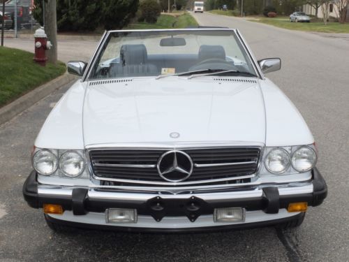 1989 MERCEDES 560SL CONV. - LOOKS/RUNS/DRIVES GREAT!  VERY LOW ORIGINAL MILES!, image 8