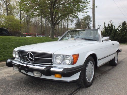 1989 MERCEDES 560SL CONV. - LOOKS/RUNS/DRIVES GREAT!  VERY LOW ORIGINAL MILES!, image 9