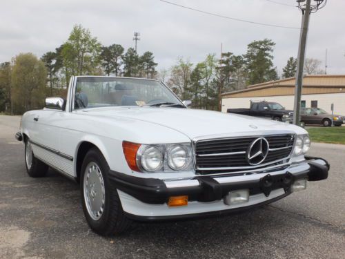 1989 MERCEDES 560SL CONV. - LOOKS/RUNS/DRIVES GREAT!  VERY LOW ORIGINAL MILES!, image 11