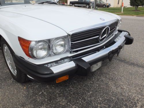 1989 MERCEDES 560SL CONV. - LOOKS/RUNS/DRIVES GREAT!  VERY LOW ORIGINAL MILES!, image 12