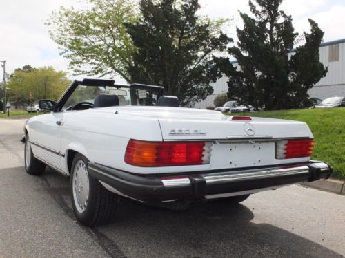 1989 MERCEDES 560SL CONV. - LOOKS/RUNS/DRIVES GREAT!  VERY LOW ORIGINAL MILES!, image 13